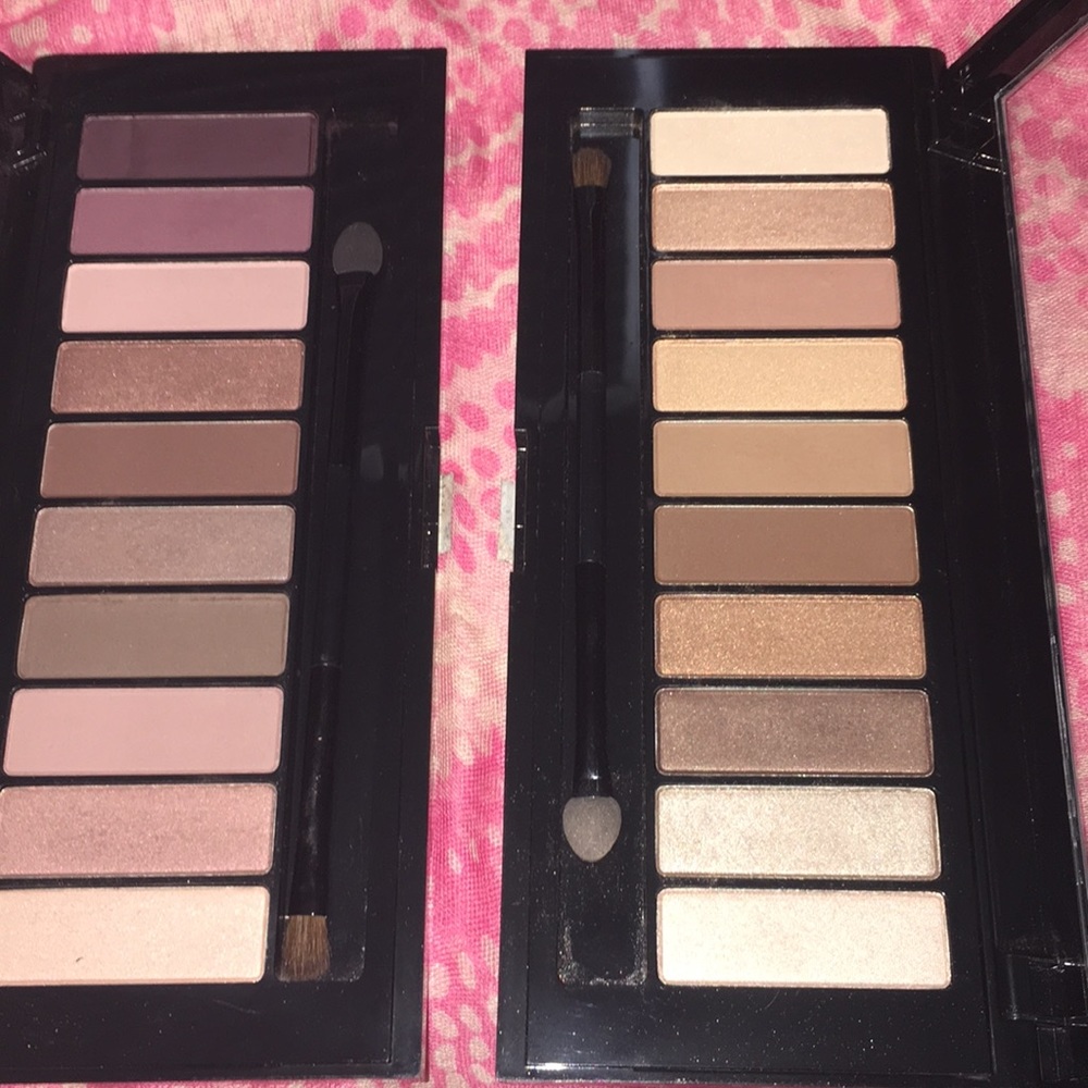 L’Oréal la palette Nude 1 and 2